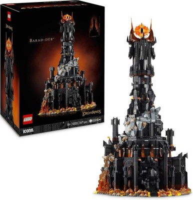 Lego #10333 Herr Der Ringe Barad Dur  *OHNE FIGUREN* aber NEU & Rechnung