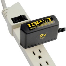 Truetone 1 SPOT Space Saving 9V DC Adapter