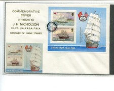 Isle of Man 1988 J H Nicholson Artist commemorative cover