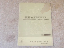 Heathkit HG-10 Ham Radio Amateur VFO User Manual + Schematics (original)