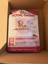 Royal Canin Size Health Nutrition Medium Breed Aging 10 Dry Dog Food, 30lb bag