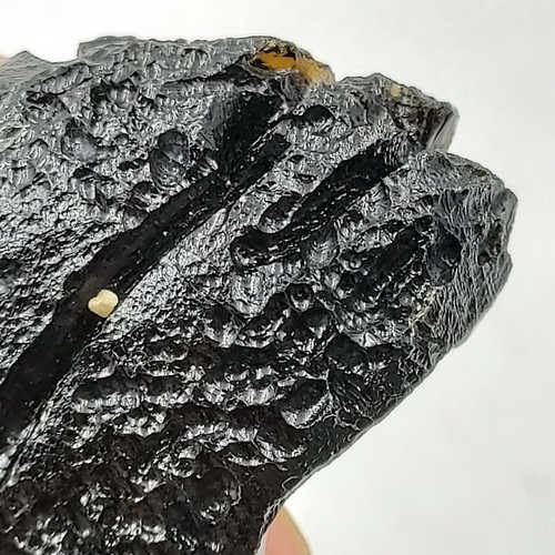45 g. Museum Groove Skin Indochinit Tektit Meteorit Sammlung Sammlerstück - Bild 11 von 11