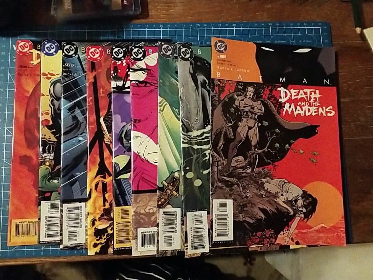 Batman Death And The Maidens 1-9 Set DC Comics 2003 8.0 Avg GG-187
