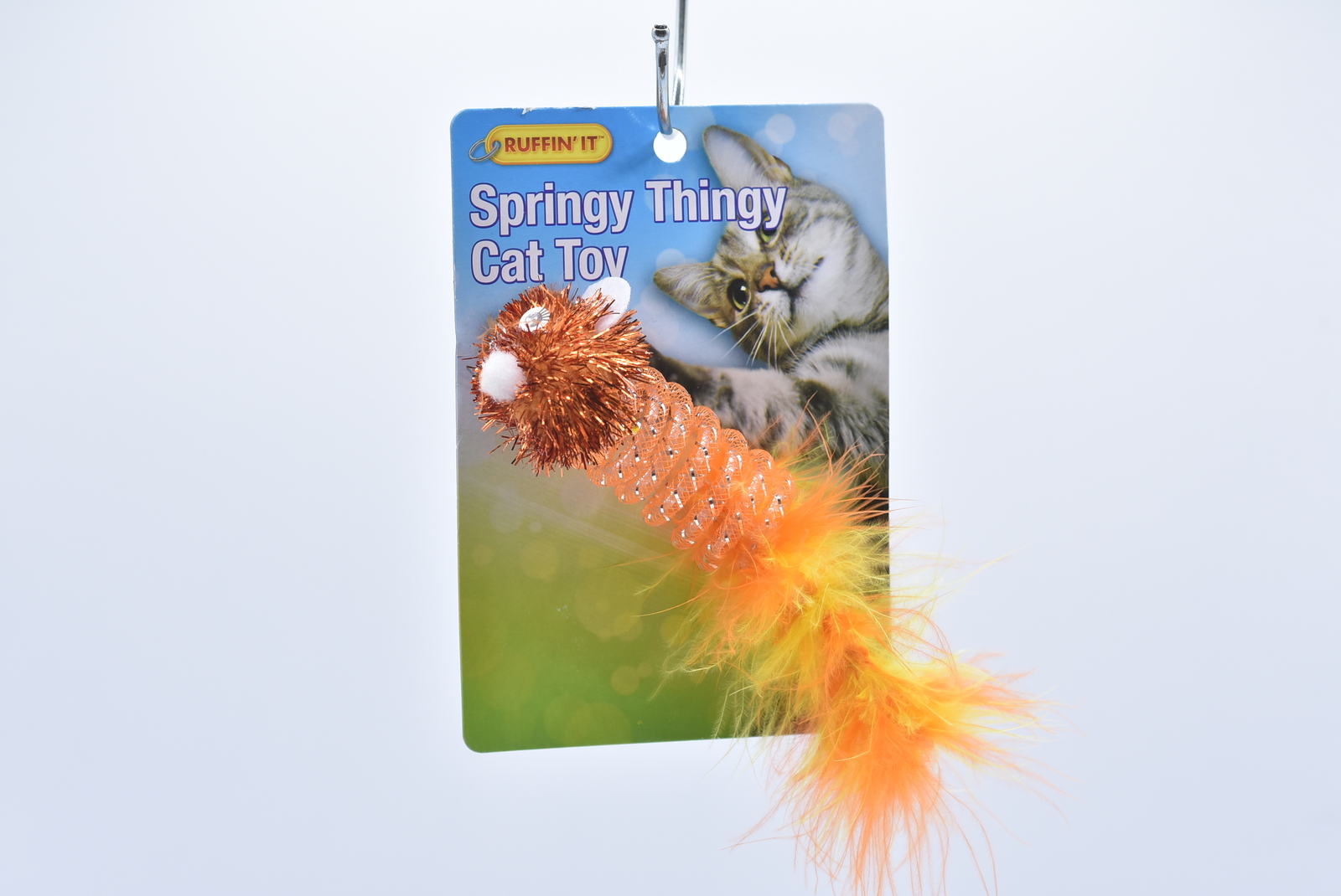springy cat toy