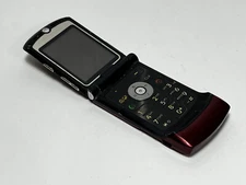 Motorola RAZR V3m Red - No battery - UNTESTED