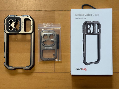 Smallrig Mobile Video Cage für Iphone 13 Pro mit M-Mount u. weiterer Mountplatte