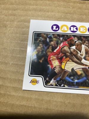 その他 Topps Kobe Bryant Lebron James 2008-09 2008 TOPPS GOLD #24 KOBE BRYANT WITH LEBRON JAMES PSA 8 /2008