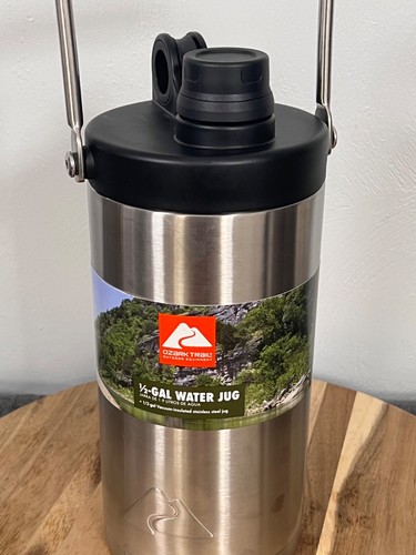 Ozark Trail 1/2 Gallon Double-Wall Vacuum-Sealed Insulated Stainless Steel Water - Picture 2 of 8