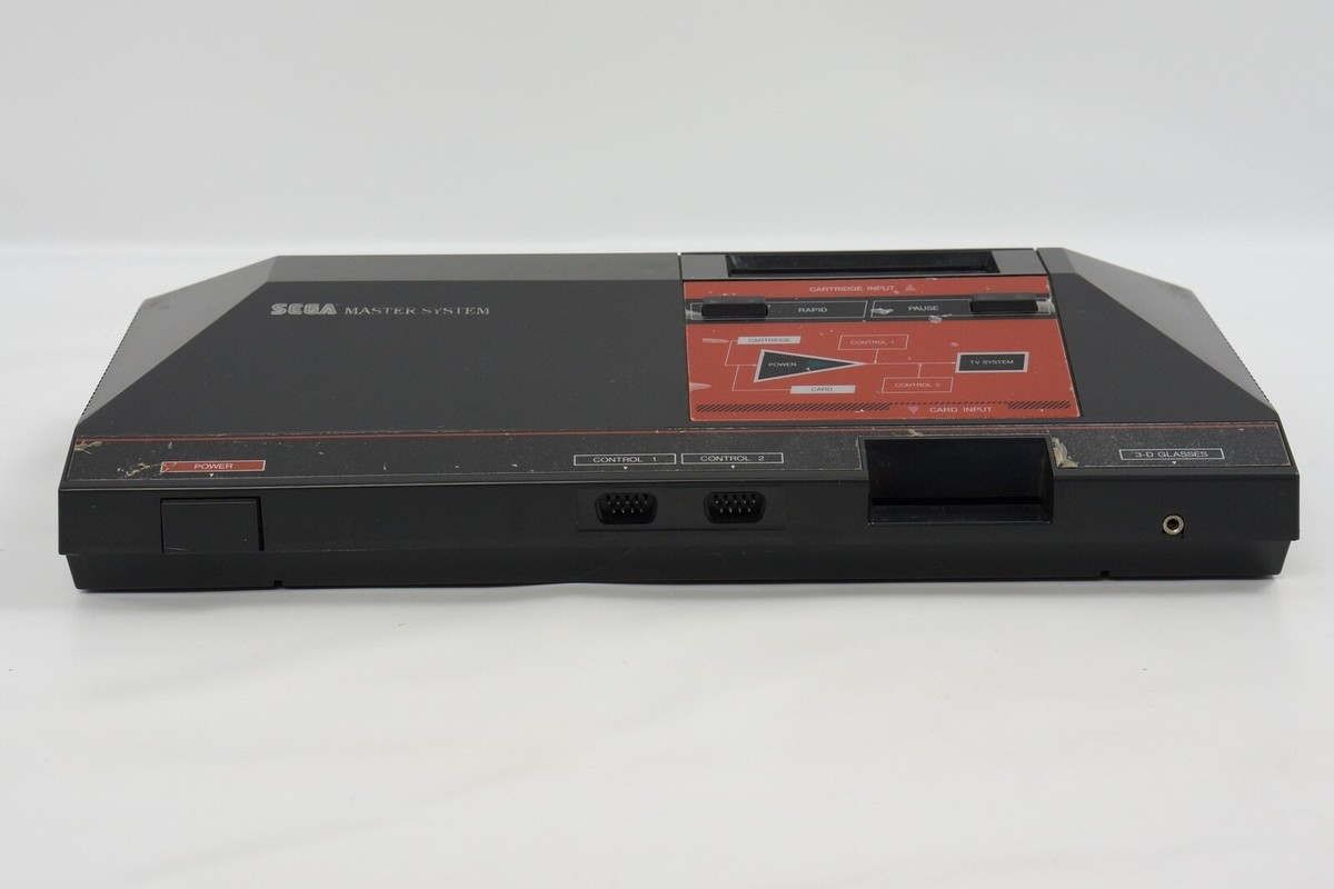 MASTER SYSTEM Console System Boxed Tested MK-2000 SEGA FM Sound