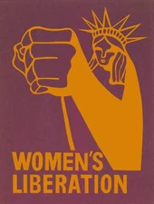 Wall Decor Poster.Home room interior art design.American Women Liberation.11576