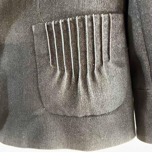 Tahari Arthur S. Levine Black/Dk Gray Women’s Suit Blazer Jacket - Size 12 - Picture 5 of 10