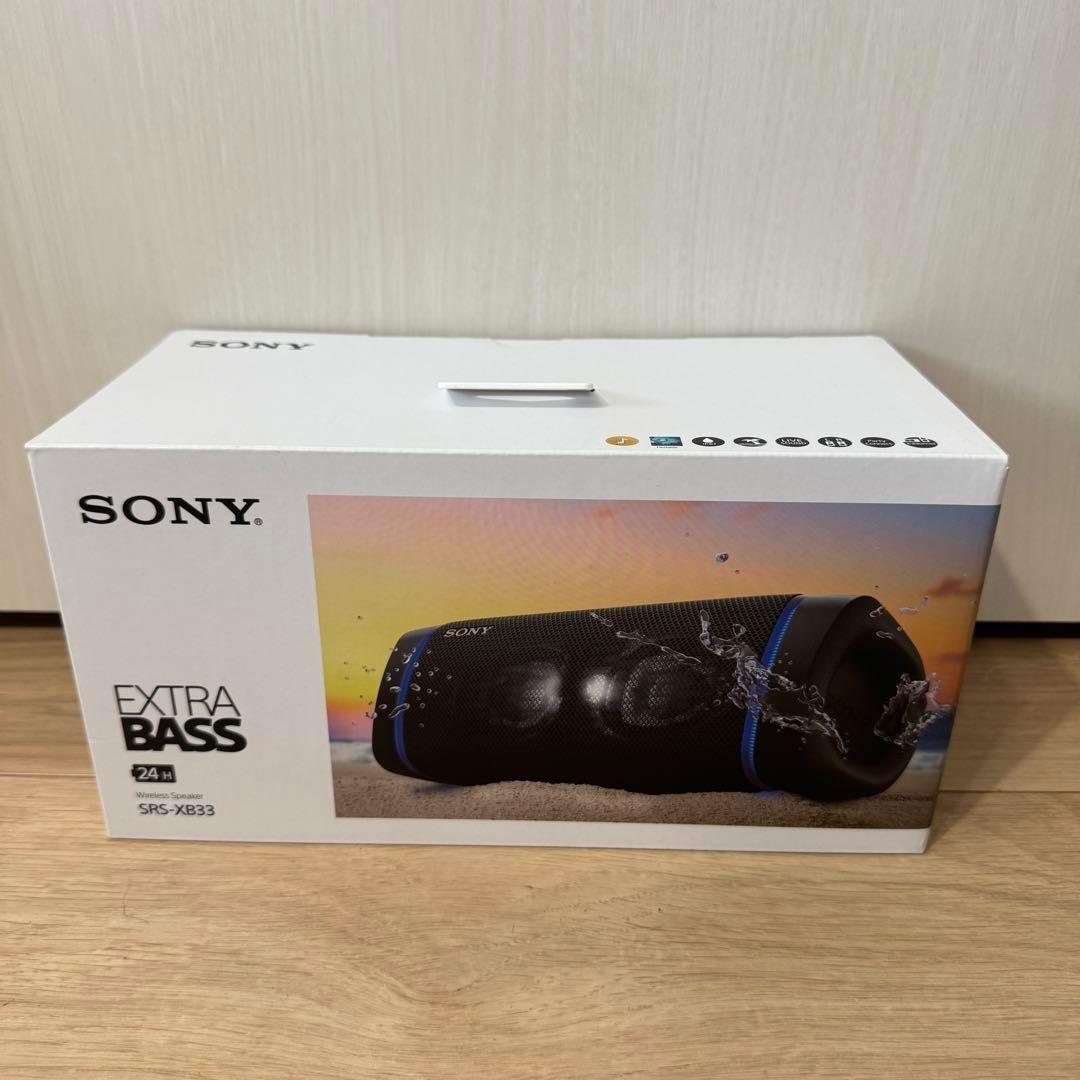 SONY SRS-XB33(B) BLACK 新 発売