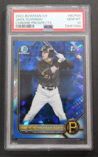 JACK SUWINSKI ROOKIE Bowman Chrome 1st SAPPHIRE  #BCP84 PSA 10 GEM MINT