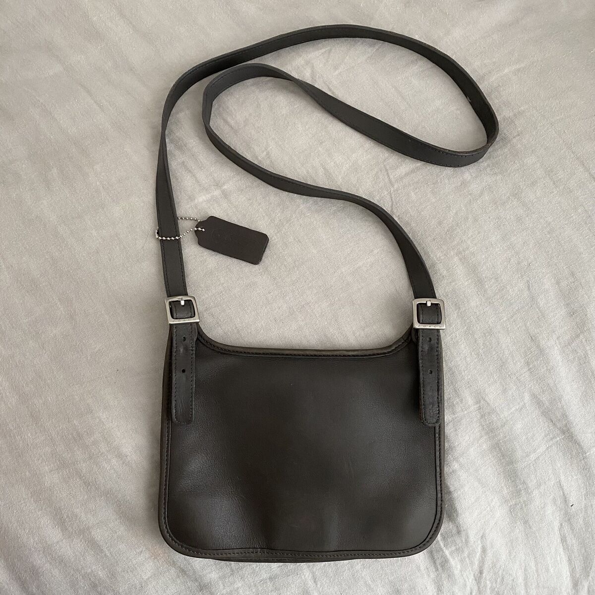 Vintage Coach 9142 Slim Saddlebag Purse | eBay Vintage Coach 9142 Slim Saddlebag Purse | eBay
