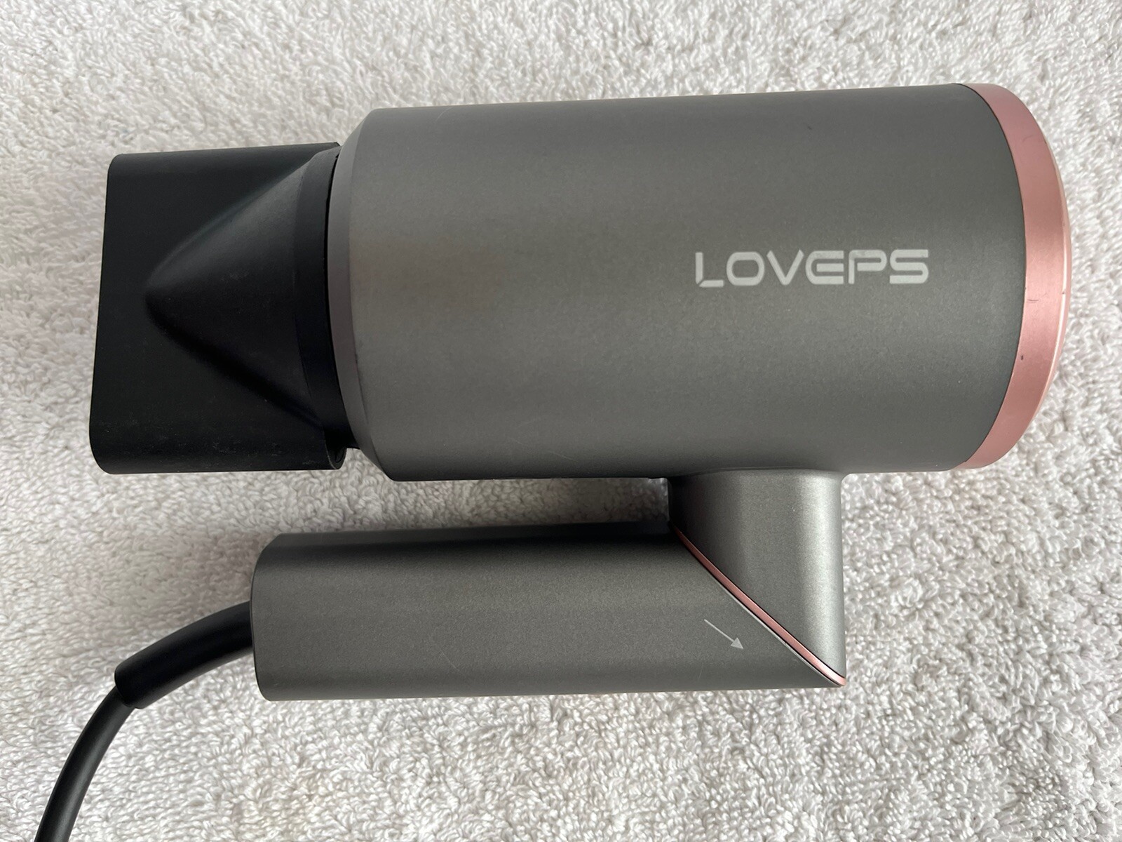 LOVEPS Hair Dryer with Diffuser & Styling Concentrator.1800W Ionic eBay