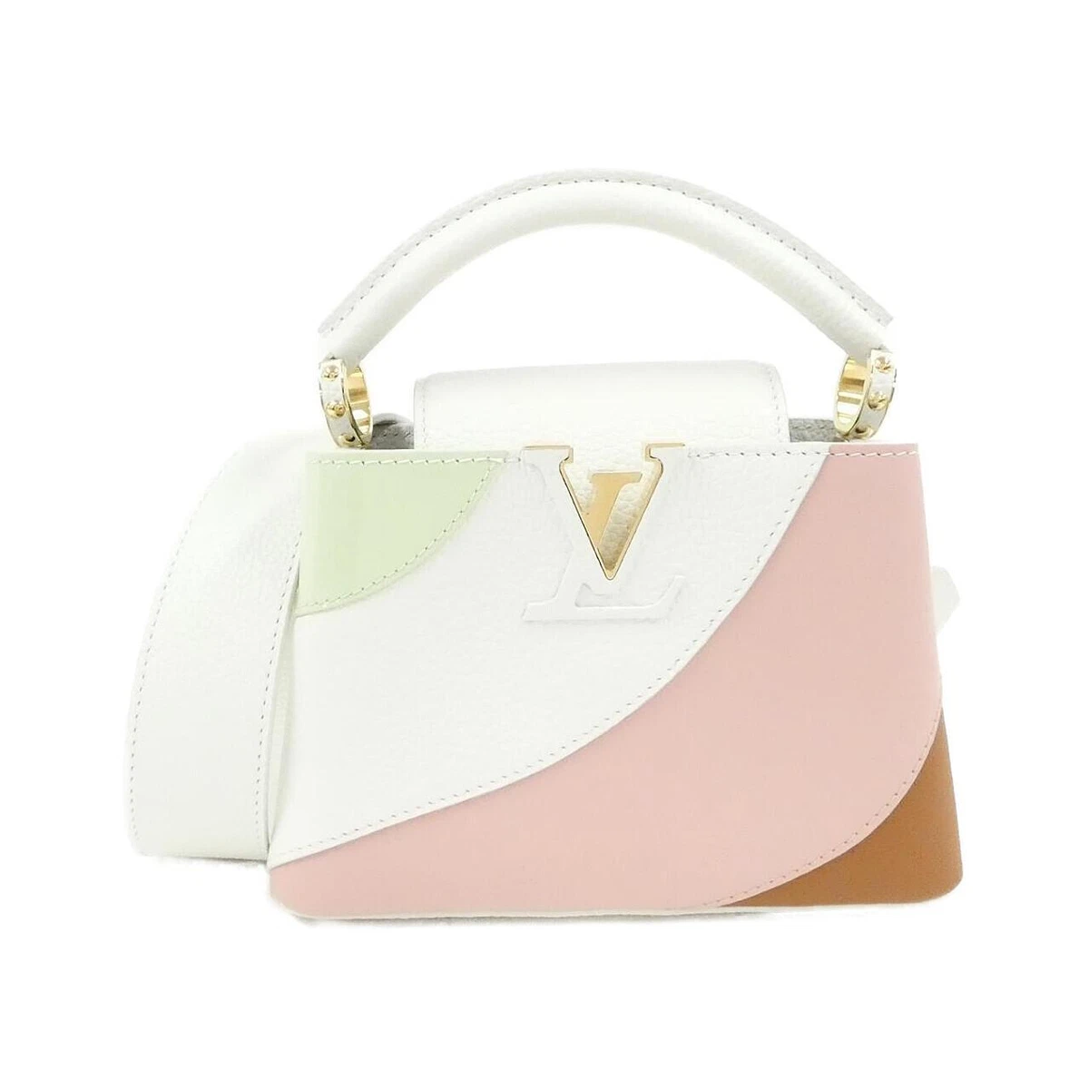 capucines mini bag white