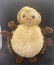 Steiff Käfer 099724 Cosy Crabby Made in Germany Knopf im Ohr Vintage 20cm Selten