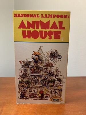 National Lampoon’s Animal House (VHS,1978) MCA Rainbow Rare | eBay