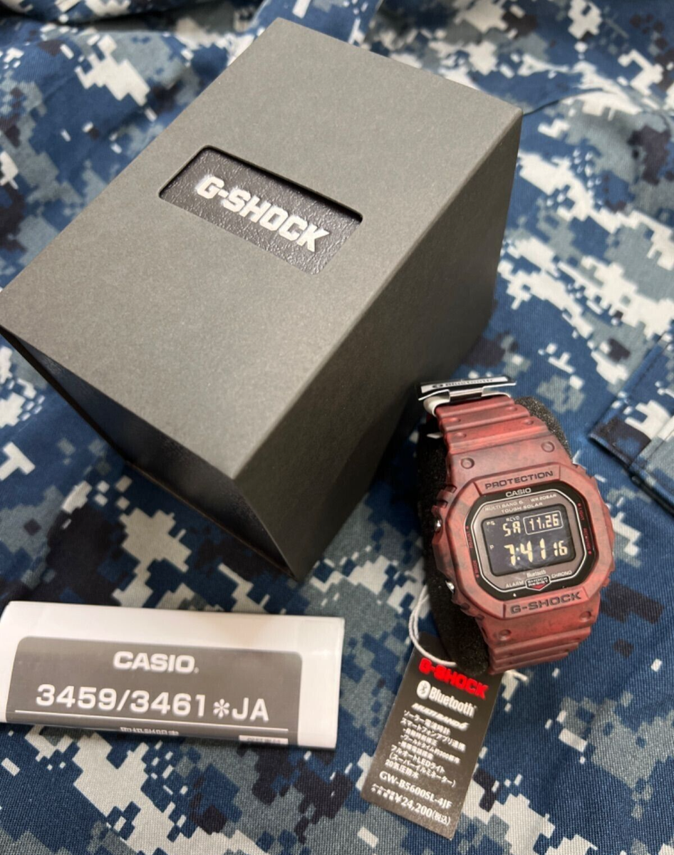 Casio G-SHOCK GW-B5600SL-4JF SAND LAND Red Limited Solar Bluetooth