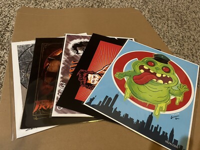Bam Box 5 Artis Signed prints (Ghostbusters, Star Wars Andor, More)