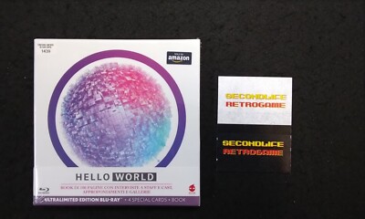 HELLO WORLD ULTRA LIMITED EDITION BLU-RAY 1500 COPIE NUOVO SIGILLATO