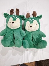 Deer Slippers Red Medium. Brand New As Shown. Free Shipping :