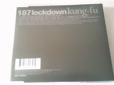 187 LOCKDOWN - KUNG FU - 6 MIX GARAGE CD SINGLE