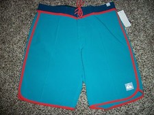 QUIKSILVER New NWT Mens Board Swim Shorts Green Orange Turquoise 32 33 34 38 40