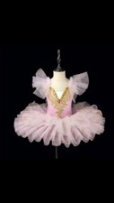 Girls Kids Tutu Party Ballet Dance Wear Dress Costume Mint Conditions.