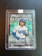 Diego Cartaya 2023 Bowman Platinum Baseball #PE-9 - PRECIOUS ELEMENTS