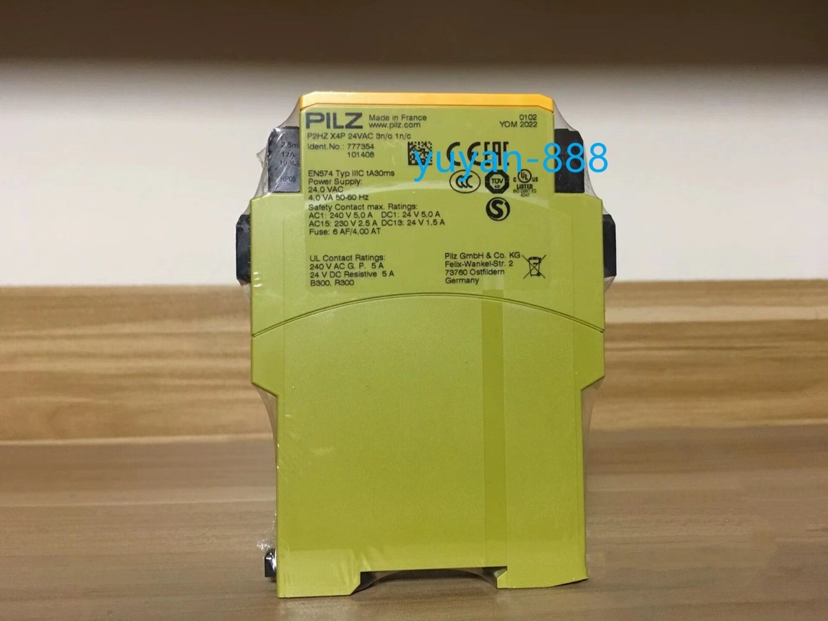 Brand New PILZ 777354 P2HZ X4P 24VAC safety relay (by DHL or Fedex