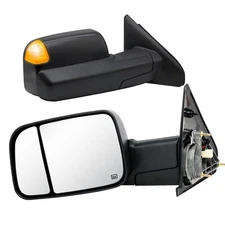 Power Heated Tow Mirrors For 2002-2008 Dodge Ram 1500 2003-2009 Ram 2500 3500