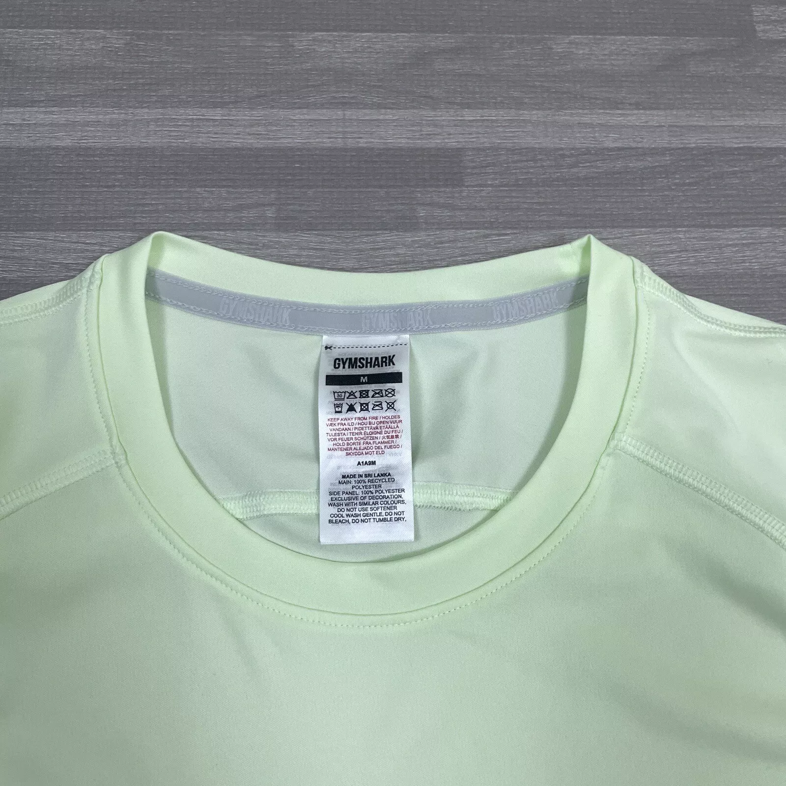 gymshark speed evolve light active shirt