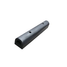 1000x100x100mm Dock Bumper D-section Rubber Loading Dock Bumpers Truck Wall