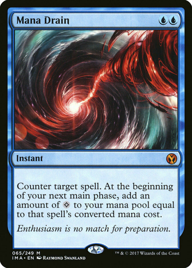 MTG MANA DRAIN - RISUCCHIA POTERE - IMA - MAGIC - ENG. | eBay