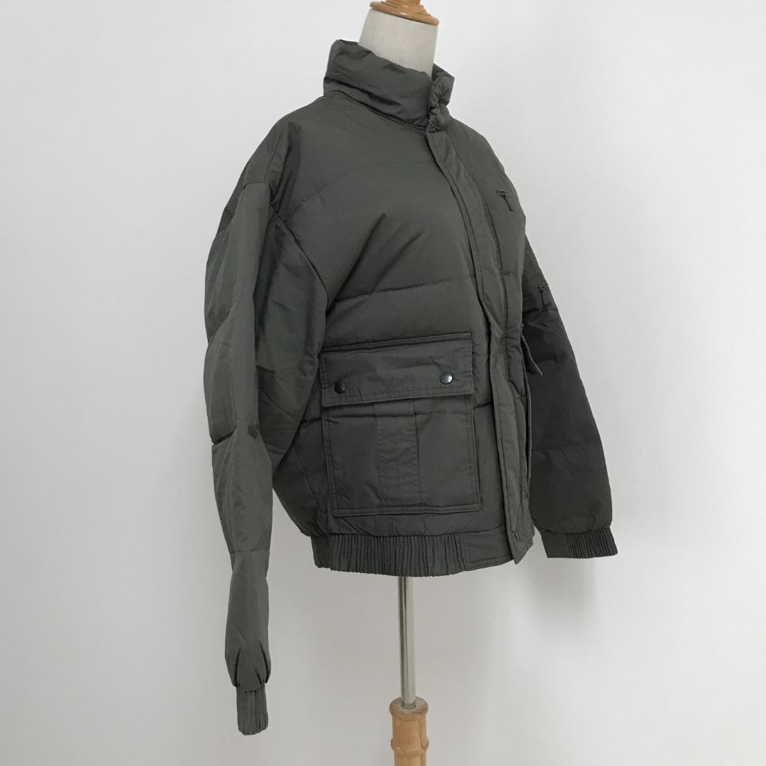 Sadler Gray Waterfowl Feather 100 Full Zip Winter Down