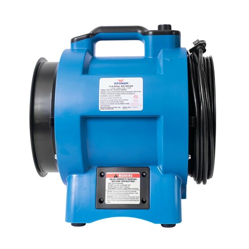 XPOWER X-8,1/3 HP Variable Speed Confined Space Ventilation Exhaust Blower Fan - Picture 2 of 7