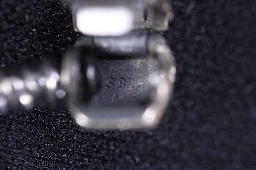 Pandora .925 Sterling Silver Bracelet & 2 Pandora Glass Beads Charms - Picture 14 of 23
