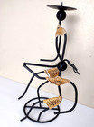 African Candleholder Wired Laurids Lonborn Home Decor 10"