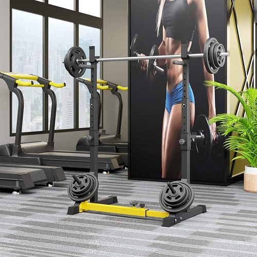 Squat-Rack Langhantelständer Hantelständer Dip-Station 250 kg Verstellbarer - Afbeelding 6 van 8