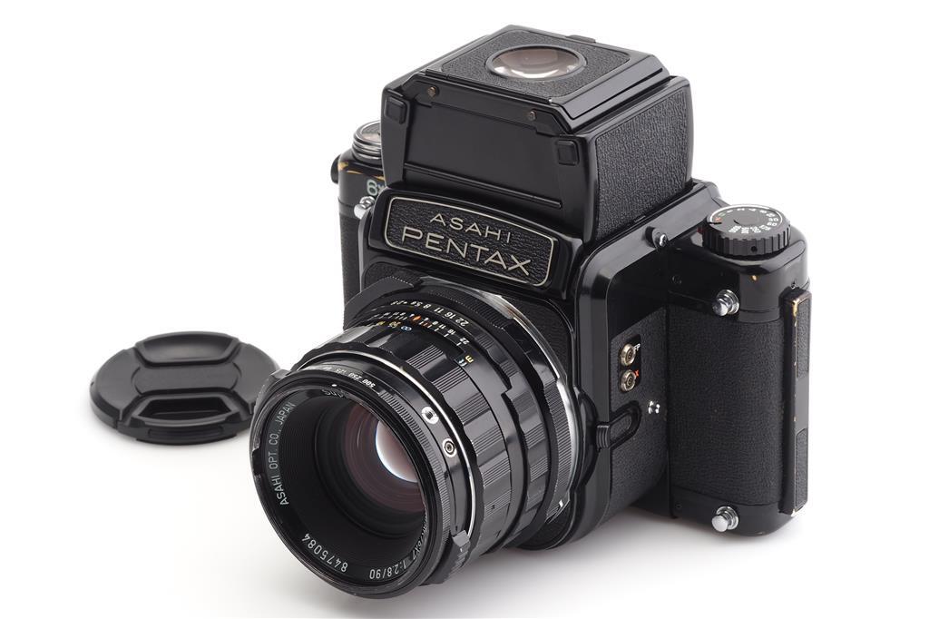 PENTAX6×7 TAKUMAR 6x7 90mm f/2.8 Asahi Pentax 67 6x7 w. 2.8/90mm SMC Takumar LF Leaf Shutter