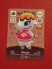 MARGIE ANIMAL CROSSING AMIIBO SERIES 4 CARD #384 TRACKED AU POST geniuine