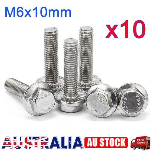 140 Pcs M6 Flanged Hexagon Head Bolts, Fully Threaded Setscrew, Class 10.9 Carbon Steel Black Metric Flanged Hex Screws Bolts And Nuts And Washers Assortment Kit