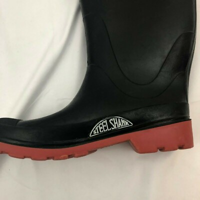 Brahma Steel Shank Rubber Waterproof Oil Slip Resistant 16” Boots Men’s Size 7 BRAHMA Men main image 3