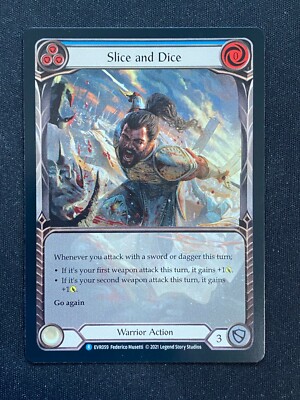 Slice and Dice EXT. ART BLUE - First Ed EVR057 Everfest (Flesh Blood)