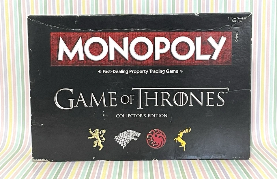 Monopoly Game Of Thrones collector's edition - Complete 2015 edition. - Image 2 of 4