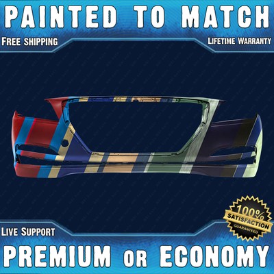 NEW Painted To Match Front Bumper Replacement for 2015 2016 Hyundai Genesis 4dr