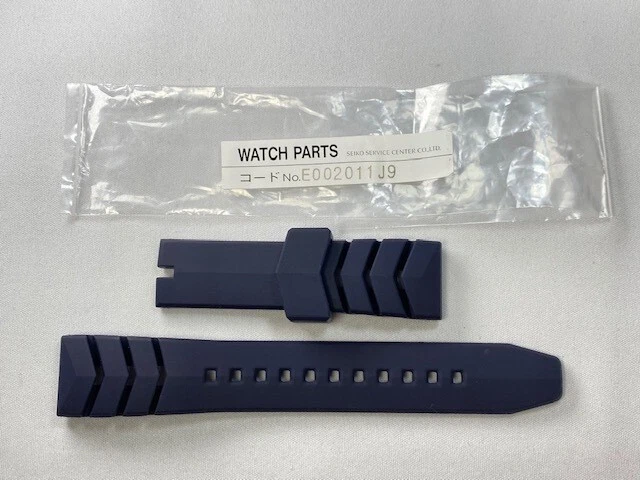 Seiko Blue Rubber Wristwatch Bands for sale - eBay