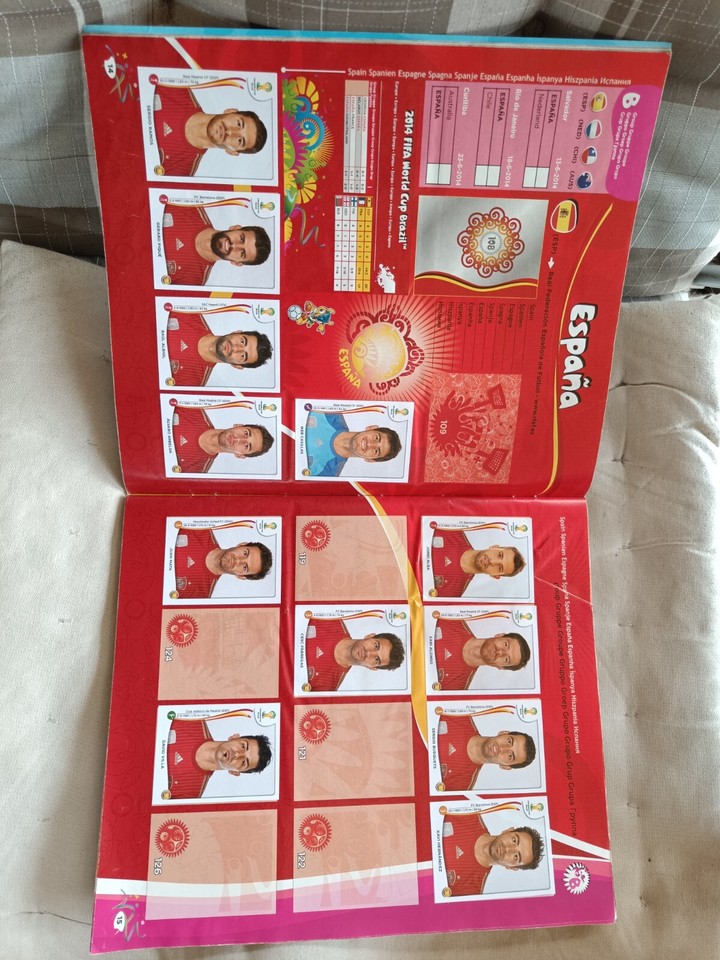 PANINI FIFA WORLD CUP BRASIL 2014 Sticker Album inkl. Messi