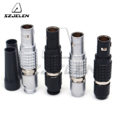 Circular Connector 0B FGG 2~9Pin Plug for Medical Device Power Connector Plug